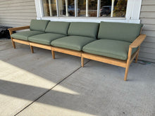 Load image into Gallery viewer, *NEW-OPEN BOX* Burrow Dunes Teak Sofa