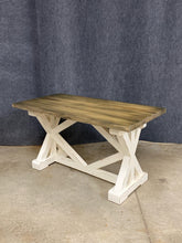 Load image into Gallery viewer, Custom Distressed Dining Table With Bench