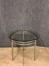 Load image into Gallery viewer, Contemporary Glass Top Accent Table