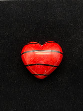 Load image into Gallery viewer, Stone Painted Heart Paperweight