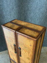 Load image into Gallery viewer, World Map Trunk-Style Storage Cabinet