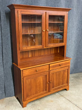 Load image into Gallery viewer, Shaker Style Cherry Display Hutch