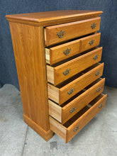 Load image into Gallery viewer, Oak 6-Drawer Chest