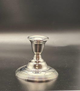 2 Piece WM Rogers Sterling Silver Candle/Candleholder