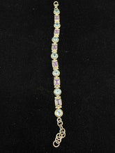 Load image into Gallery viewer, Sterling Silver Multi-Color Bracelet