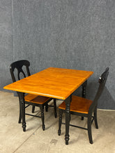 Load image into Gallery viewer, Two-Tone Drop Leaf Dining Set