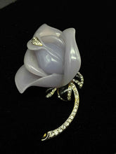 Load image into Gallery viewer, 2 Piece Pierced Lavender Jewelry set