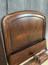 Load image into Gallery viewer, Arched Dark Wood Queen Bed Frame