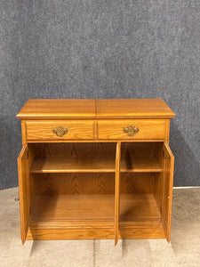 Tell City Oak Buffet Server