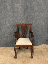 Load image into Gallery viewer, Chippendale-Style Carved Child's Armchair