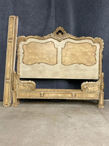 King Size French Provincial Rococo Style Bed Frame