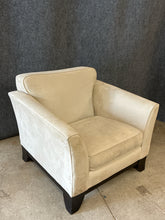 Load image into Gallery viewer, Pottery Barn Tan Upholstered Armchair
