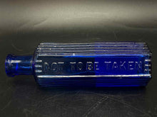 Load image into Gallery viewer, Glass Cobalt Bottle