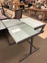 Load image into Gallery viewer, Crate &amp; Barrel Quartz L-Shaped Desk