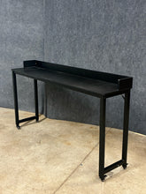 Load image into Gallery viewer, Mobile Display &amp; Workspace Console Table