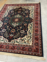 Load image into Gallery viewer, Traditional Persian-Style Floral Area Rug