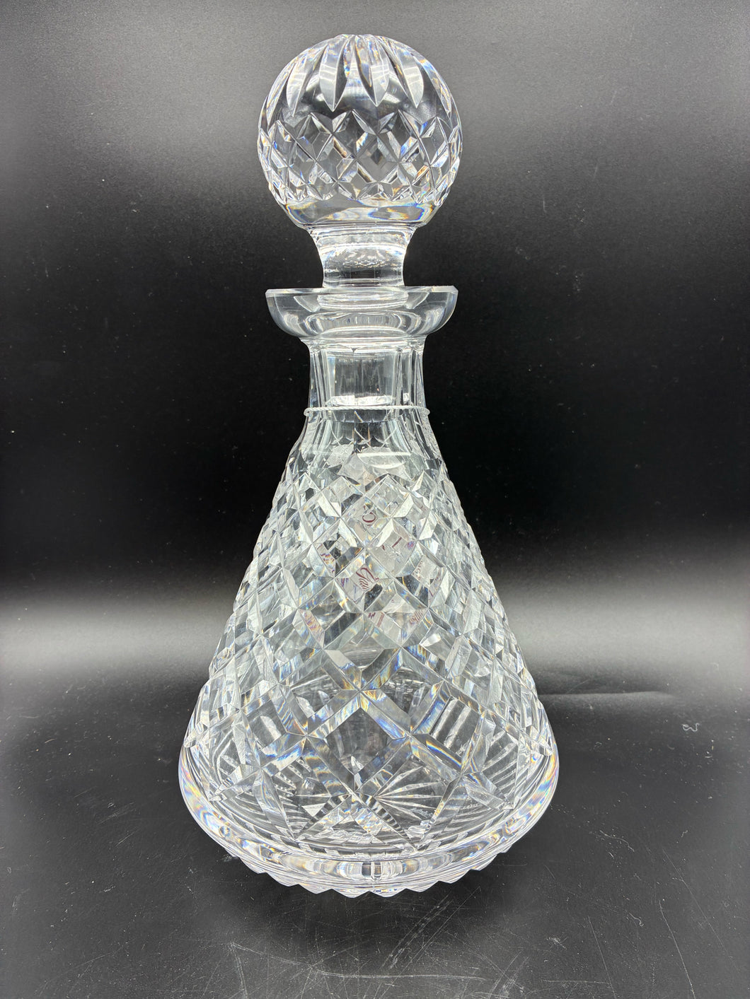 Waterford Alana Clear Crystal 2 Piece Decanter