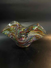 Load image into Gallery viewer, Murano Glass Swirl Multi-Color Bowl