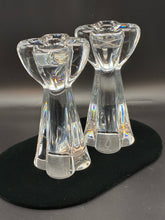 Load image into Gallery viewer, 2 Piece Baccarat Crystal Candle/Candleholder