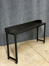 Load image into Gallery viewer, Mobile Display &amp; Workspace Console Table