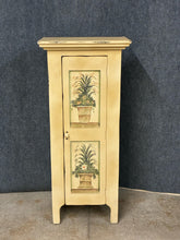 Load image into Gallery viewer, Hand-Painted French Country Accent Cabinet