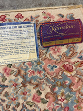 Load image into Gallery viewer, Karastan Kirman Wool Runner Rug, Floral