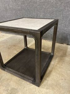 *NEW* Universal Furniture Coalesce Halen Rectangular Stone Ravenwood End Table