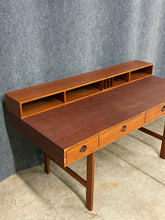 Load image into Gallery viewer, Danish Modern Teak Flip-Top Desk by Peter Løvig Nielsen