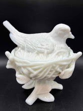 Load image into Gallery viewer, 2 Piece Westmoreland Milk Glass White Misc. serveware