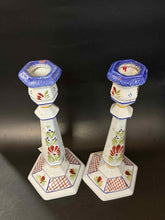 Load image into Gallery viewer, 2 Piece Ceramic Candle/Candleholder