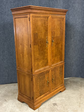 Load image into Gallery viewer, Thomasville Burl Wood Storage Armoire
