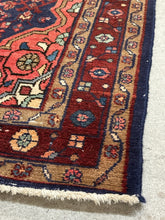 Load image into Gallery viewer, Antique Persian Hamadan Hand-Knotted Wool Rug