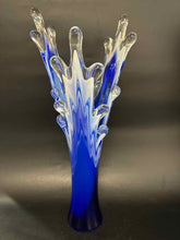 Load image into Gallery viewer, Glass Cobalt Vase