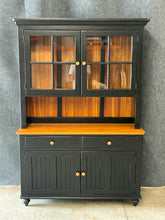 Load image into Gallery viewer, Brown Street Furniture 2 Tone Display Cabinet