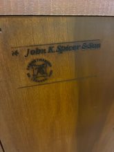 Load image into Gallery viewer, John K. Spicer &amp; Son Black Primitive Sideboard with Cherry Drawers