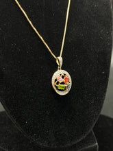 Load image into Gallery viewer, 1 Piece Sterling Silver Multi-Color Necklace