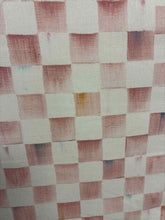 Load image into Gallery viewer, Mackenzie-Childs Cotton Checkered Pink Pillow