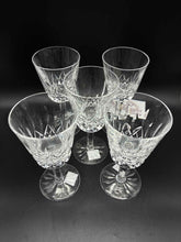 Load image into Gallery viewer, 5 Piece Waterford Lismore Clear Crystal Glasses