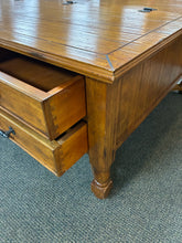 Load image into Gallery viewer, Lift-Top Rustic Storage Coffee Table With Drawers