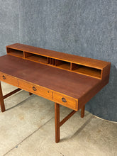 Load image into Gallery viewer, Danish Modern Teak Flip-Top Desk by Peter Løvig Nielsen