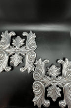 Load image into Gallery viewer, Pair of Ornate Cast Aluminum Trivets Made in Mexico