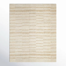 Load image into Gallery viewer, *NEW* Wayfair Joss &amp; Main Rectangle Demie Striped Tufted Wool Area Rug