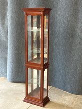 Load image into Gallery viewer, Mirrored Lighted Curio Cabinet