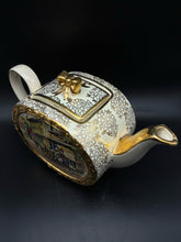 Load image into Gallery viewer, 2 Piece Sadler Ceramic Cream Vintage Gold Trim Tea/Coffee Pot