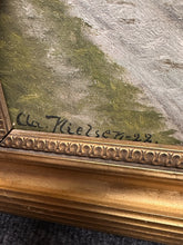 Load image into Gallery viewer, Cla. Nielsen 1922 Oil on Canvas - J.C.H. Pavilion &amp; Farmhouse