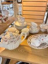 Load image into Gallery viewer, Spode Floral Porcelain White Vintage Dinnerware set