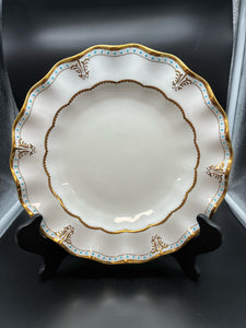 Royal Crown Derby Gold Trim 5 Piece Dinnerware set