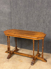 Load image into Gallery viewer, Vintage Oak Double Pedestal Sofa Table