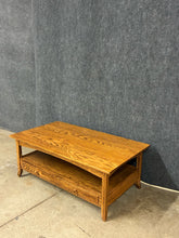 Load image into Gallery viewer, Chiltons Red Oak Coffee Table With Drawers