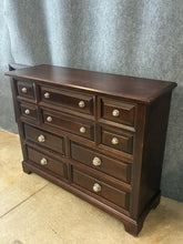 Load image into Gallery viewer, Vaughan-Bassett 10-Drawer Dresser with Mirror
